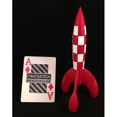 Tintin - Cohete PVC/ABS 17 cm