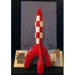 Tintin - Cohete de Resina de 30 cm