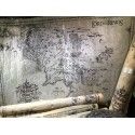 El Señor de los Anillos: Pergamino con Mapa de la Tierra Media