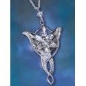 El Señor de los Anillos - Arwen - Colgante Estrella de la Tarde chapado en plata.