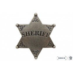 Oeste - Placa de Sheriff
