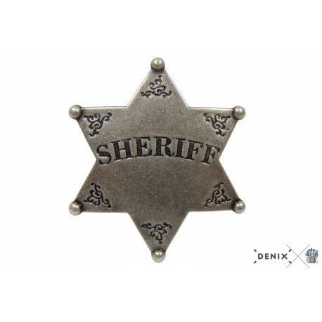Oeste - Placa de Sheriff