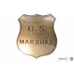 Oeste - Placa de U.S. Marshal