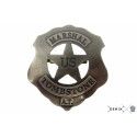 Oeste - Placa de Jefe de Policia
