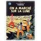 Poster Tintin Objetivo la luna
