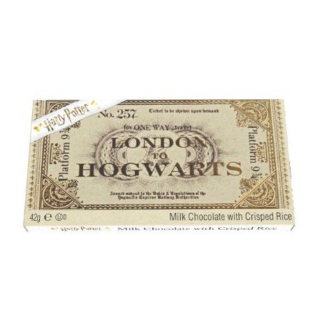 Chocolate Ticket Hogwarts Express Harry Potter