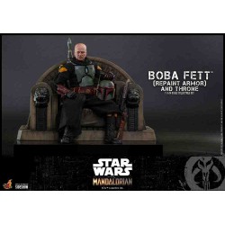 Boba Fett & Throne (Repaint Armor) 1/6 by Hot Toys