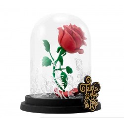 Figura Rosa "Encantada" La Bella y la Bestia.